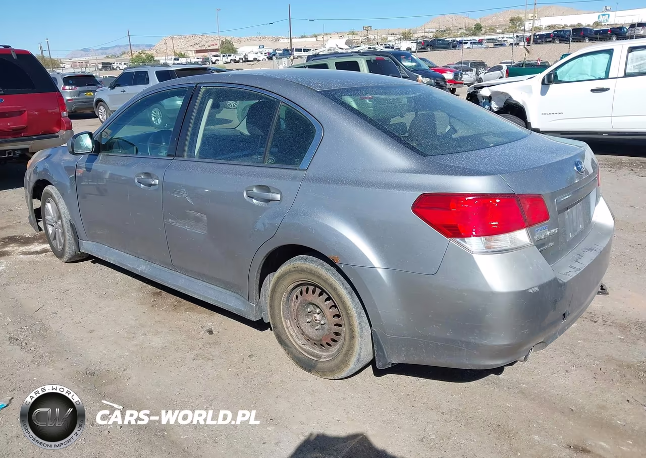 2011 Subaru Legacy 2.5I Premium VIN:4S3BMCC61B3260777 - 3