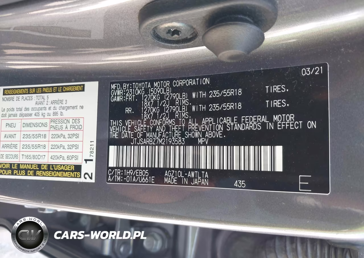 2021 Lexus Nx 300 F Sport VIN:JTJSARBZ7M2193583 - 9
