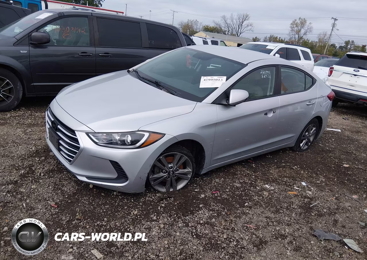 2018 Hyundai Elantra Sel VIN:5NPD84LF4JH309962 - 2