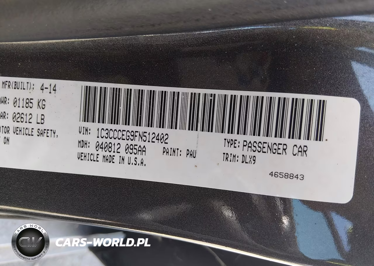 2015 Chrysler 200 C VIN:1C3CCCEG9FN512402 - 9