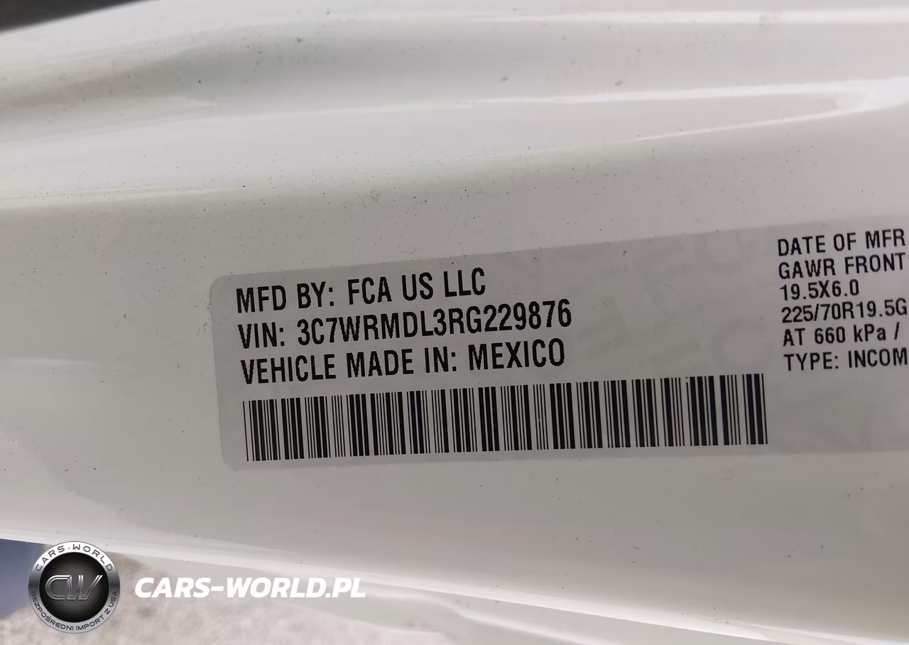 2024 Ram 5500 Chassis Tradesman-Slt VIN:3C7WRMDL3RG229876 - 8