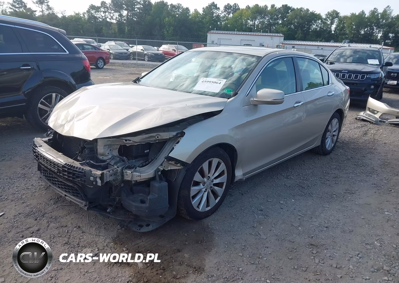 2014 Honda Accord Ex VIN:1HGCR2F75EA001036 - 2