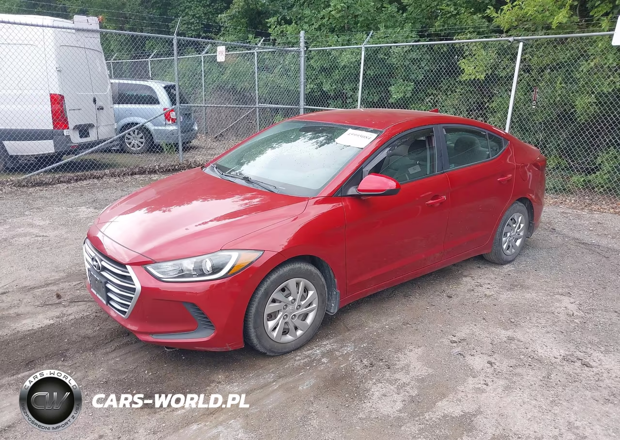2017 Hyundai Elantra Se VIN:KMHD74LFXHU367556 - 2