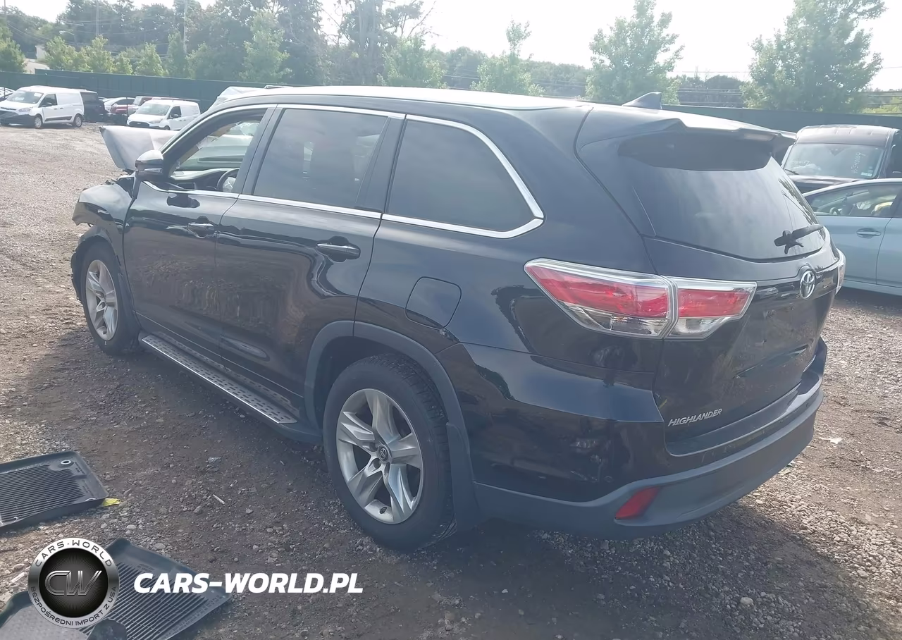 2016 Toyota Highlander Limited V6 VIN:5TDDKRFH2GS335622 - 3