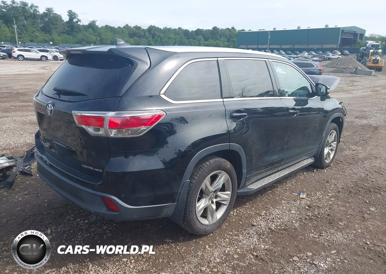 2016 Toyota Highlander Limited V6 VIN:5TDDKRFH2GS335622 - 4