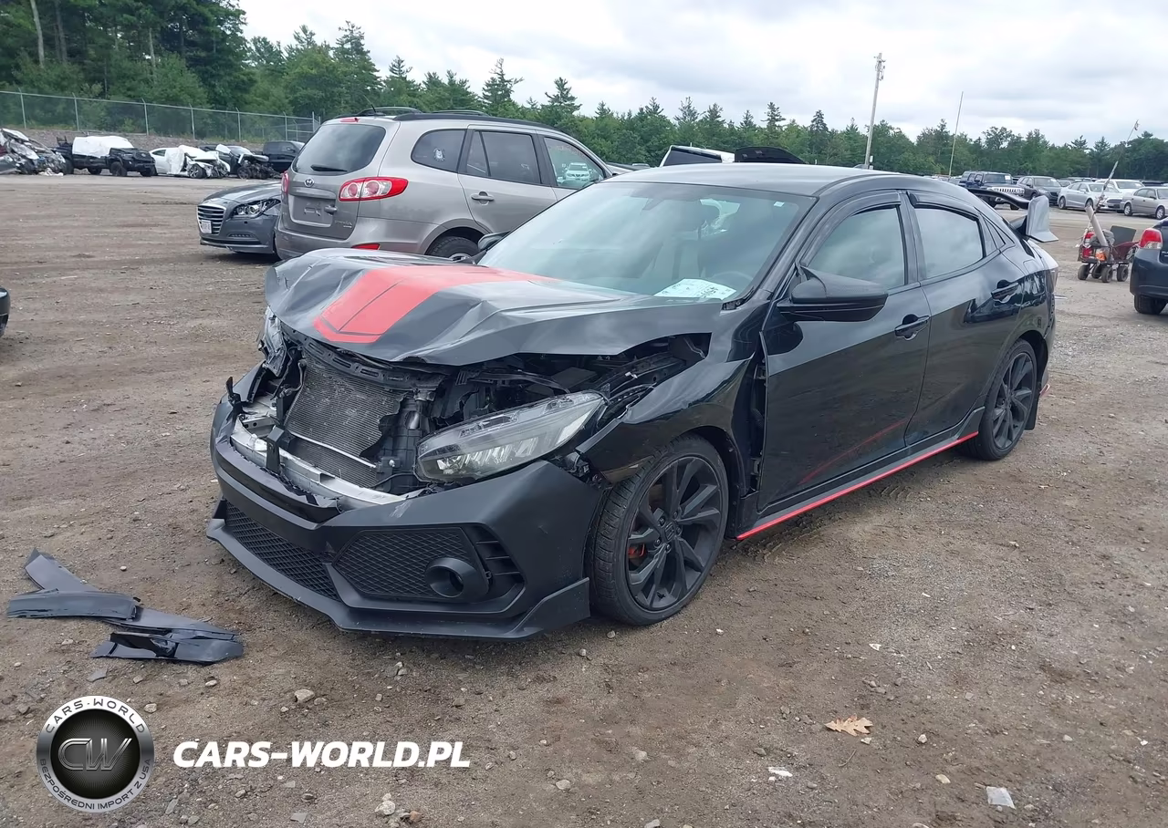 2018 Honda Civic Sport VIN:SHHFK7H41JU408111 - 2