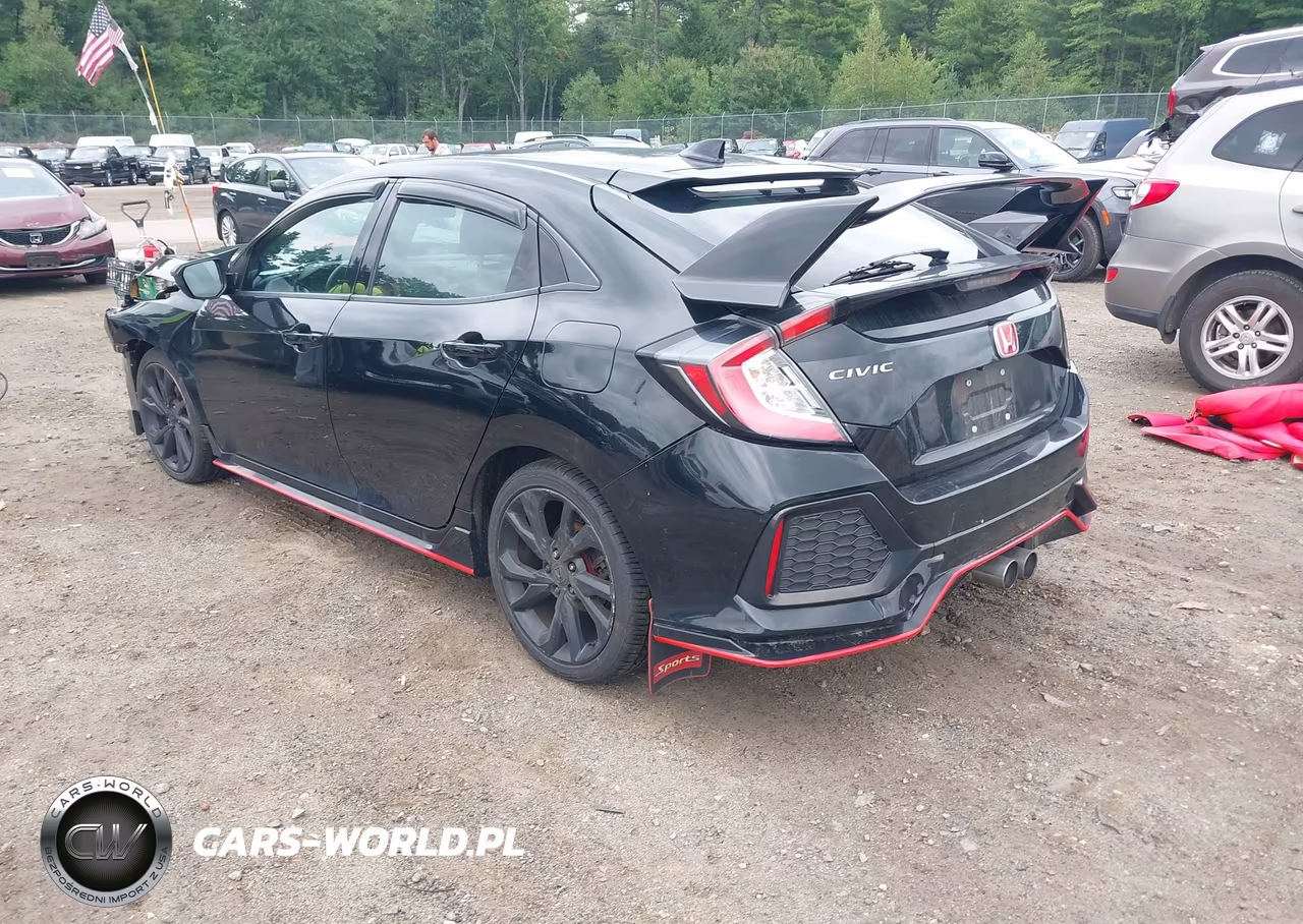 2018 Honda Civic Sport VIN:SHHFK7H41JU408111 - 3