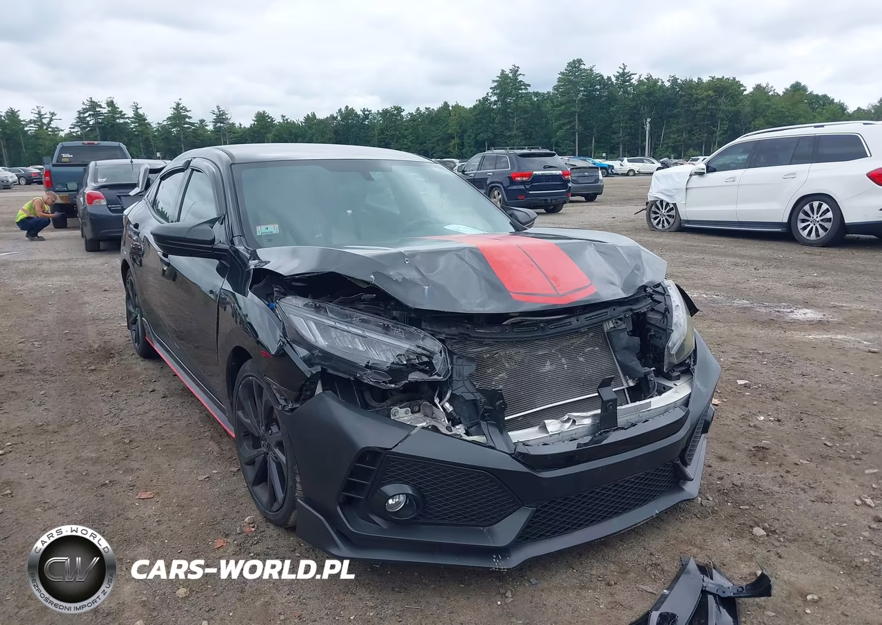 2018 Honda Civic Sport VIN:SHHFK7H41JU408111 - 6