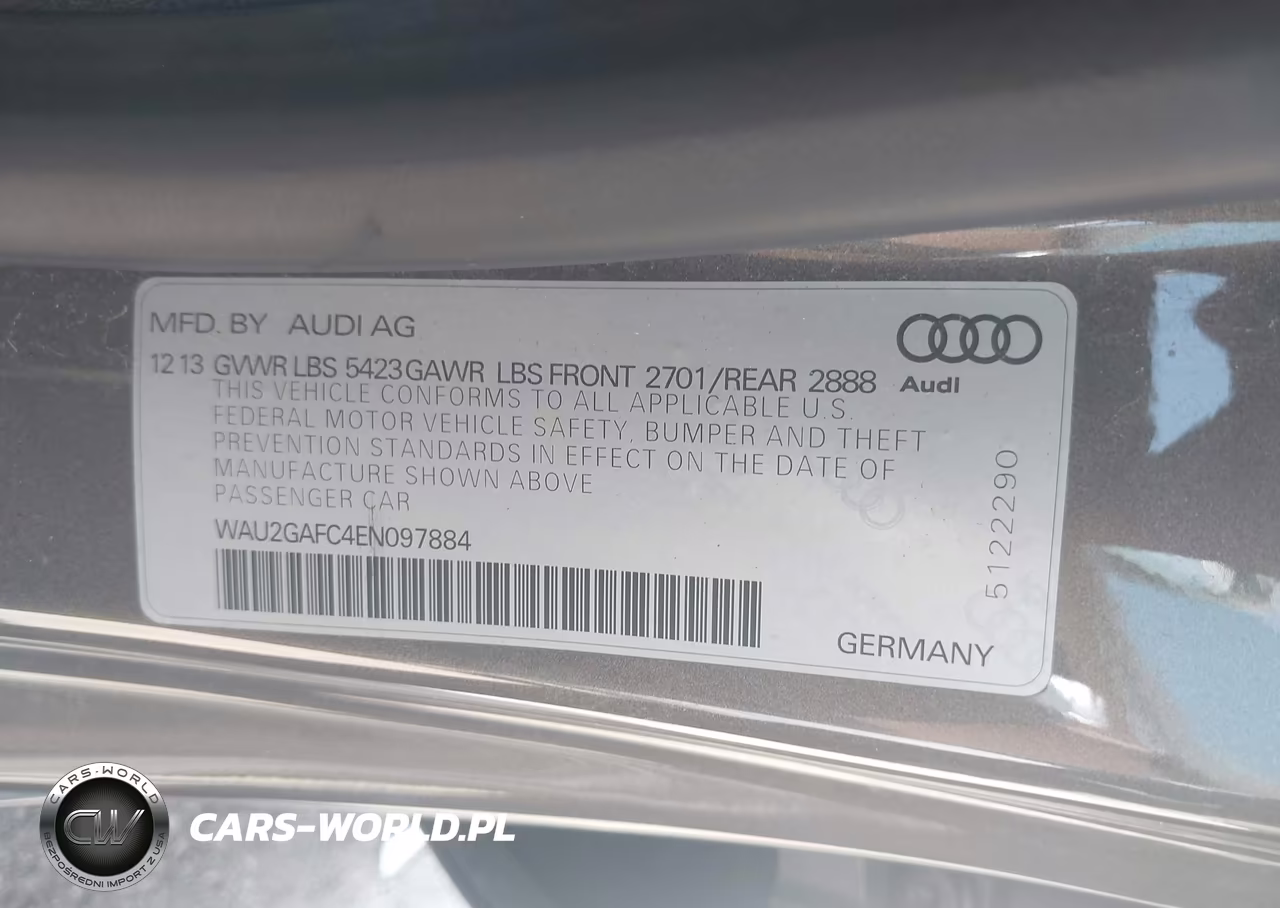 2014 Audi A7 3.0T Premium Plus VIN:WAU2GAFC4EN097884 - 9