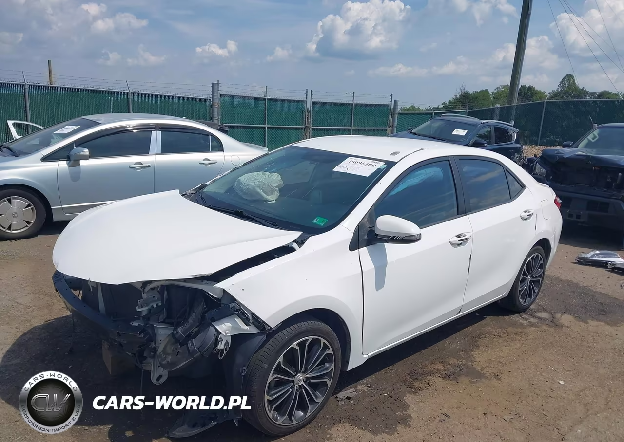 2014 Toyota Corolla S Plus VIN:5YFBURHEXEP122718 - 2