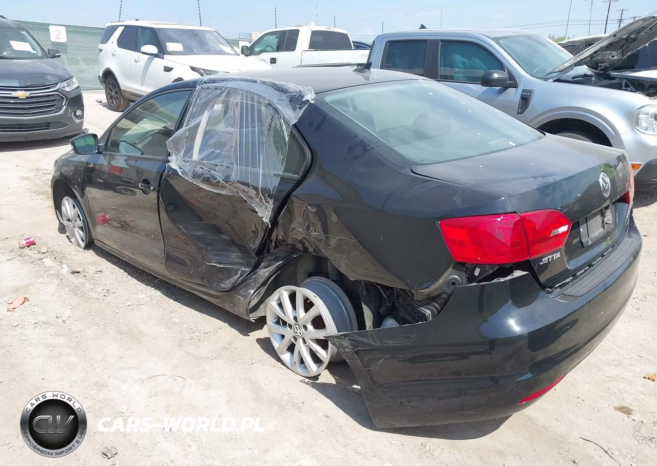 2011 Volkswagen Jetta 2.5L Se VIN:3VWDZ7AJXBM346075 - 3