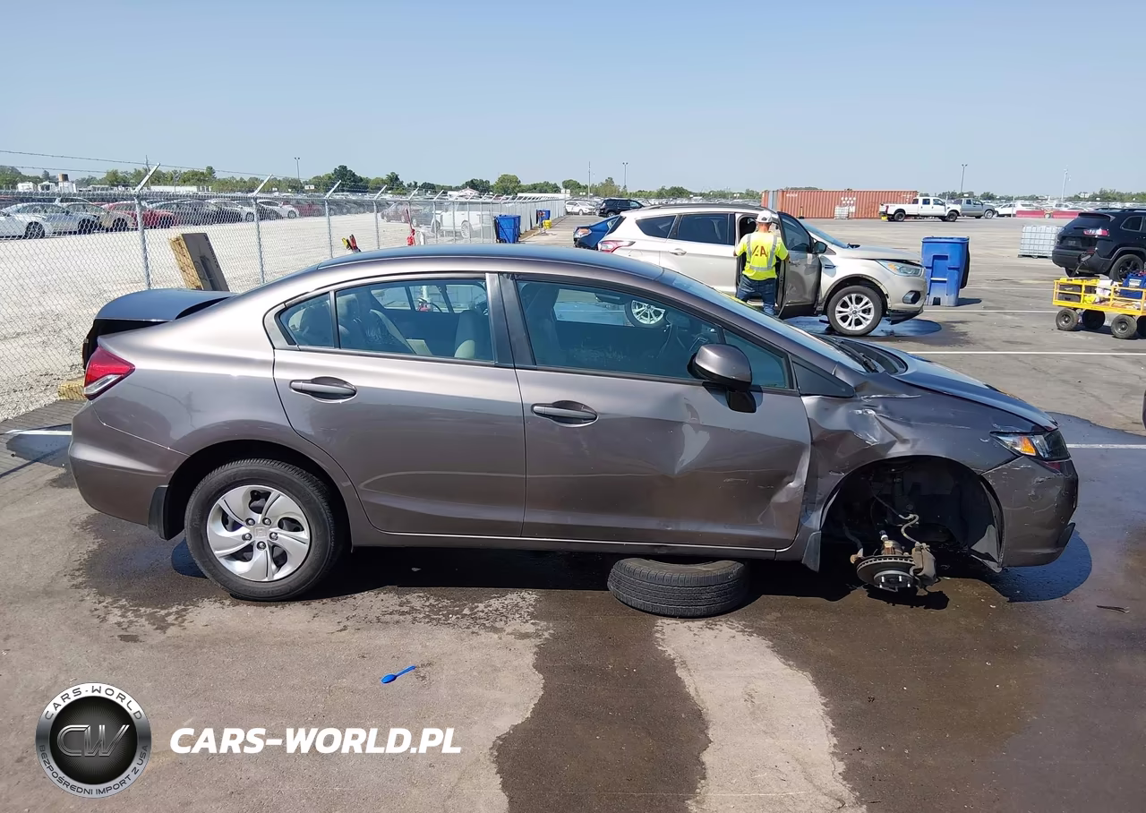 2013 Honda Civic Lx VIN:19XFB2F57DE095320 - 13