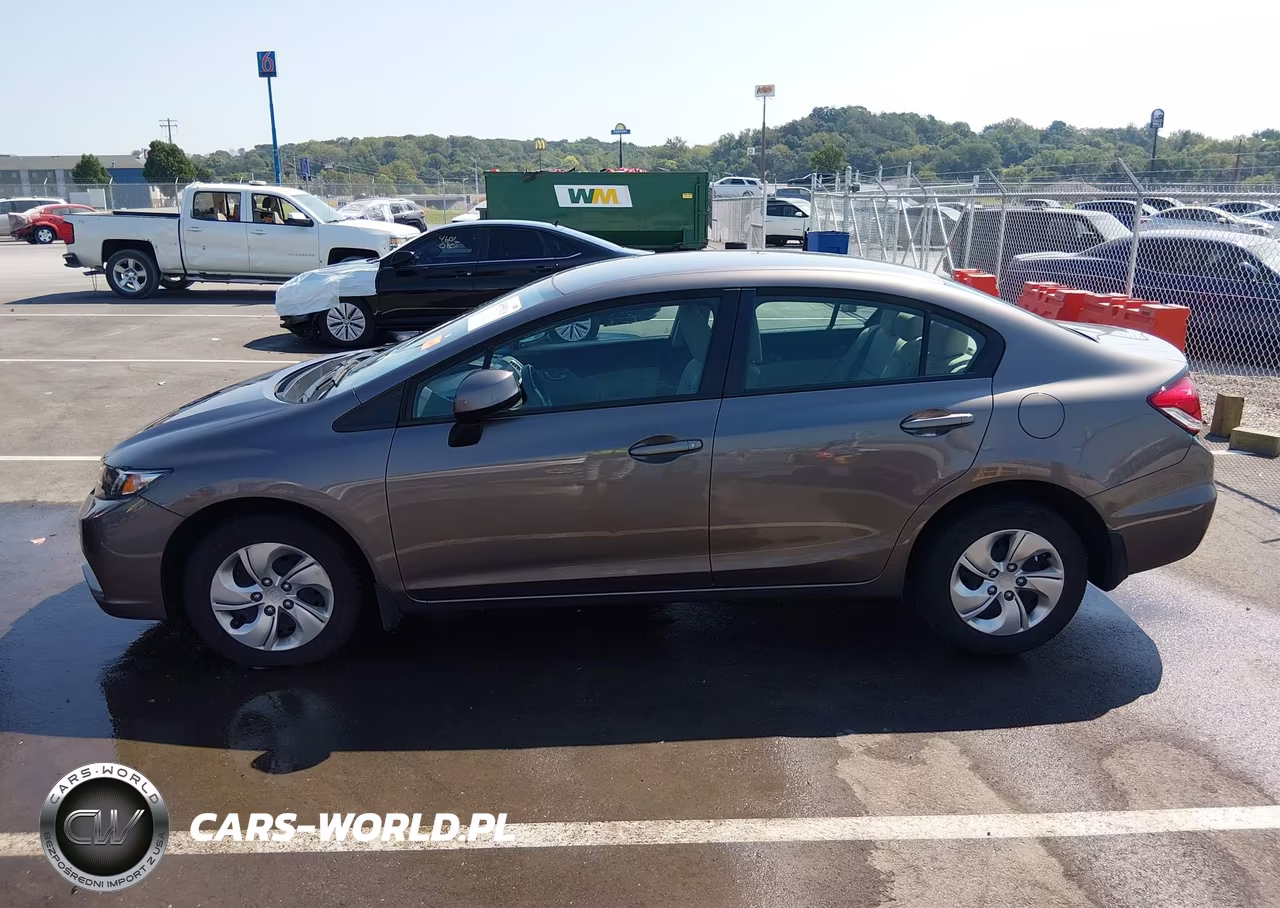 2013 Honda Civic Lx VIN:19XFB2F57DE095320 - 14