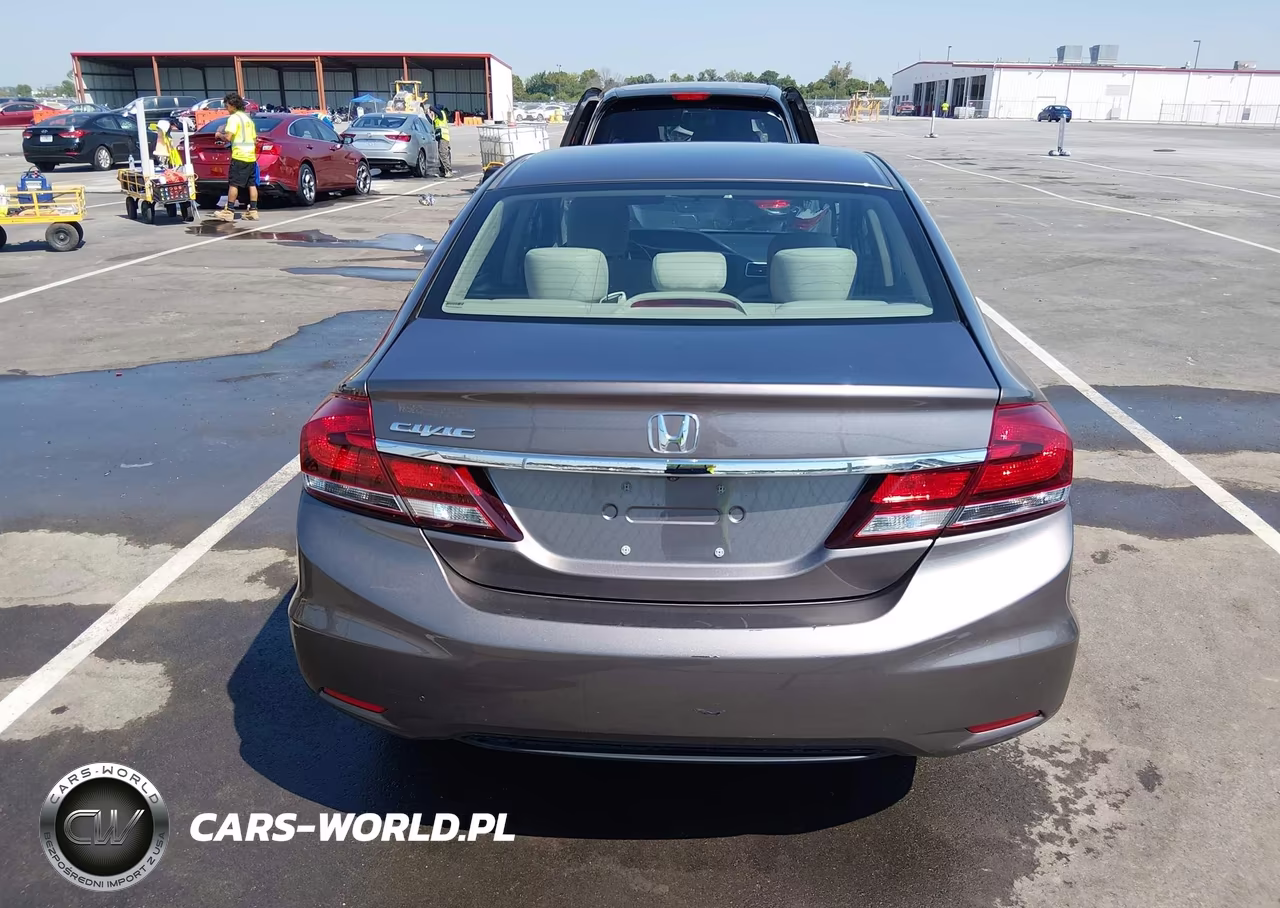 2013 Honda Civic Lx VIN:19XFB2F57DE095320 - 16