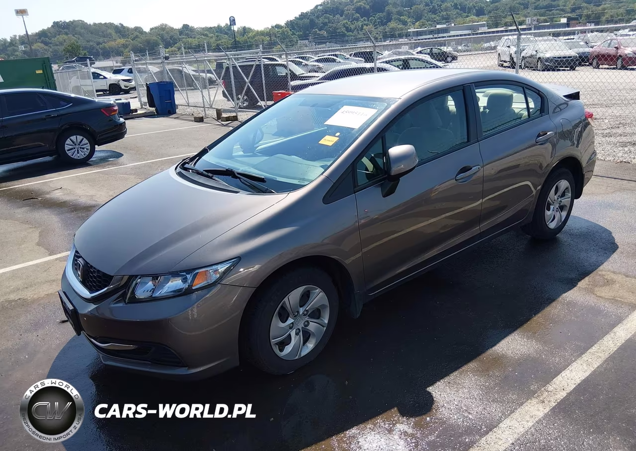 2013 Honda Civic Lx VIN:19XFB2F57DE095320 - 2