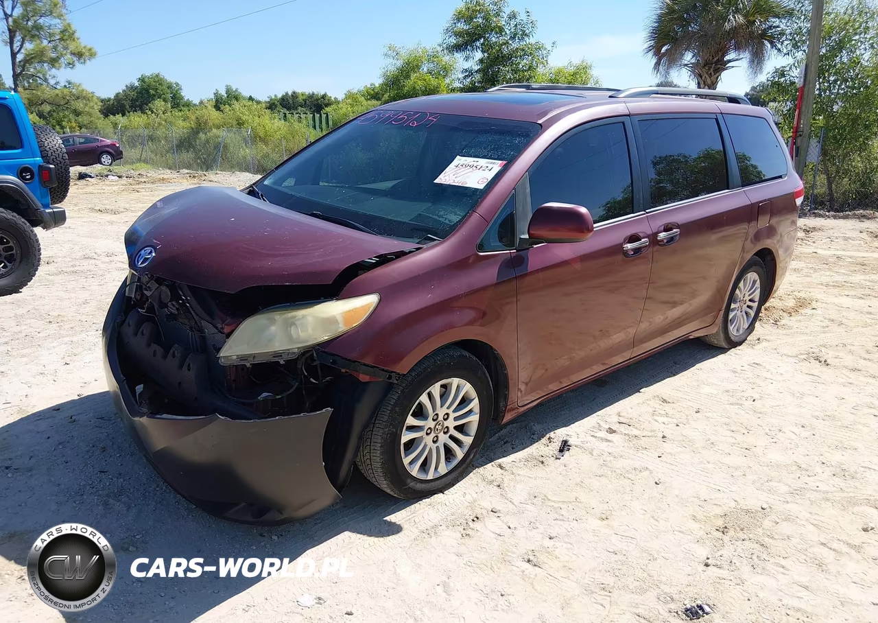 2011 Toyota Sienna Xle V6 VIN:5TDYK3DC0BS055261 - 2