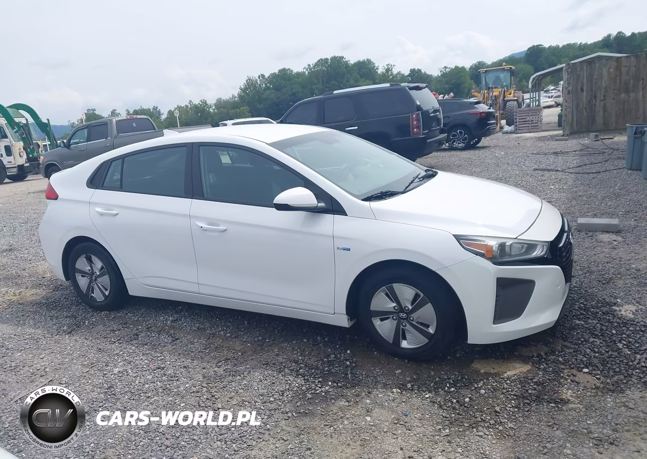 2018 Hyundai Ioniq Hybrid Blue VIN:KMHC65LC7JU076206 - 13