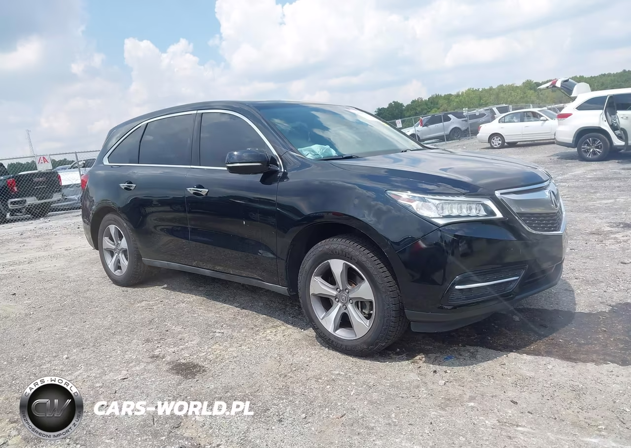2014 Acura Mdx VIN:5FRYD3H25EB006561 - 1