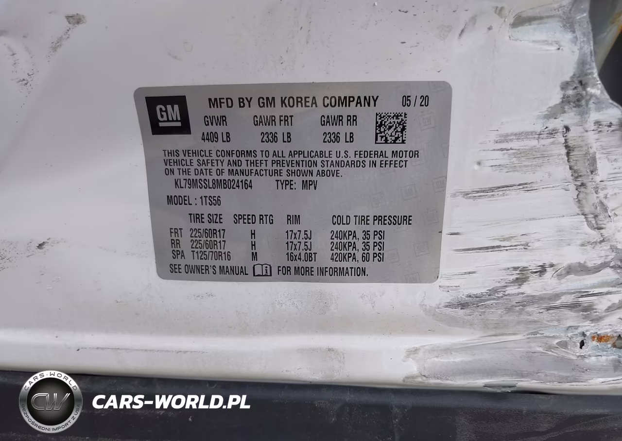 2021 Chevrolet Trailblazer Awd Activ VIN:KL79MSSL8MB024164 - 9