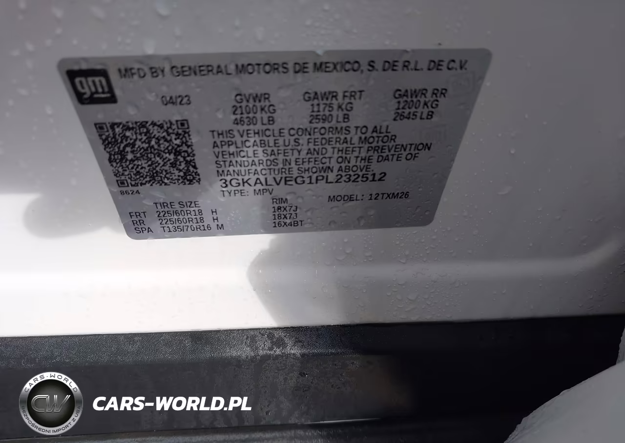 2023 GMC Terrain Awd Slt VIN:3GKALVEG1PL232512 - 9