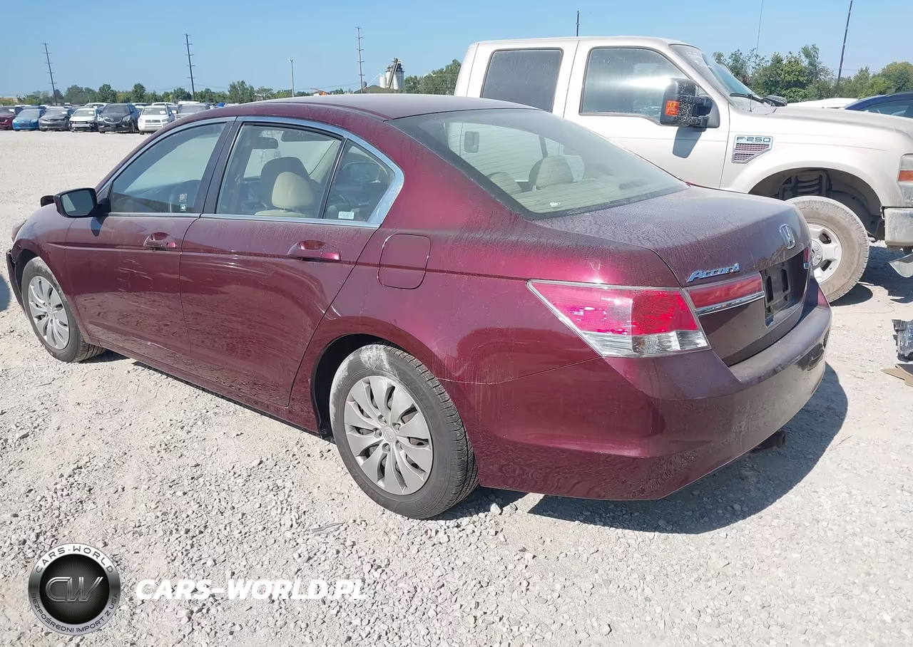 2012 Honda Accord 2.4 Lx VIN:1HGCP2F31CA157607 - 3