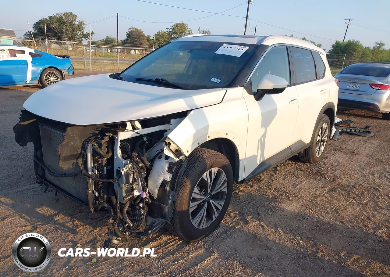 2022 Nissan Rogue Sv Fwd VIN:JN8BT3BA9NW043588 - 2