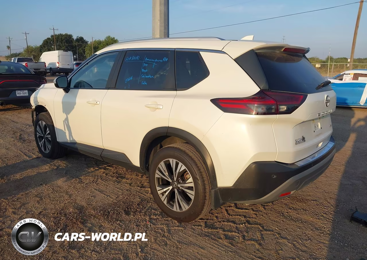 2022 Nissan Rogue Sv Fwd VIN:JN8BT3BA9NW043588 - 3