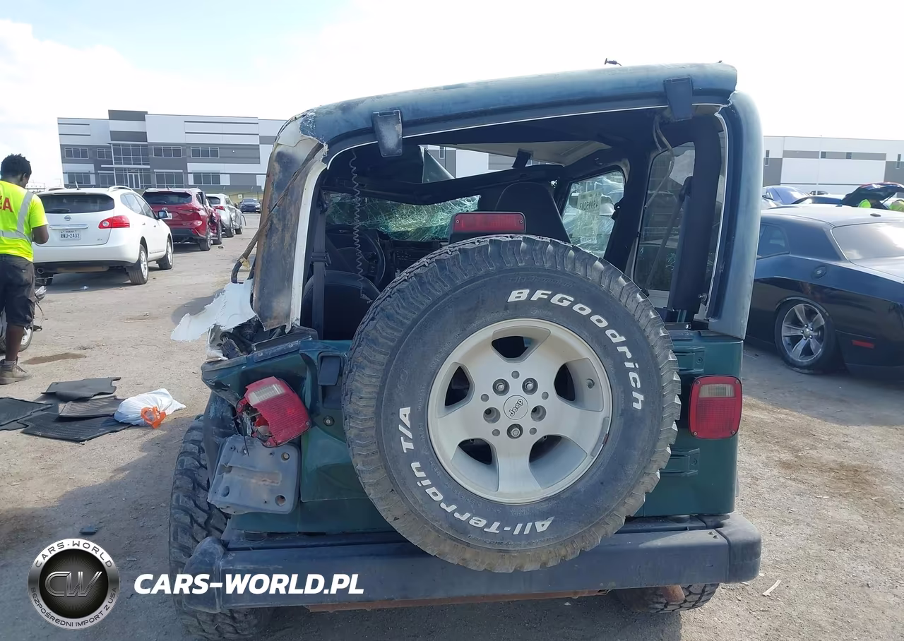 1999 Jeep Wrangler Sport VIN:1J4FY19S0XP456198 - 15
