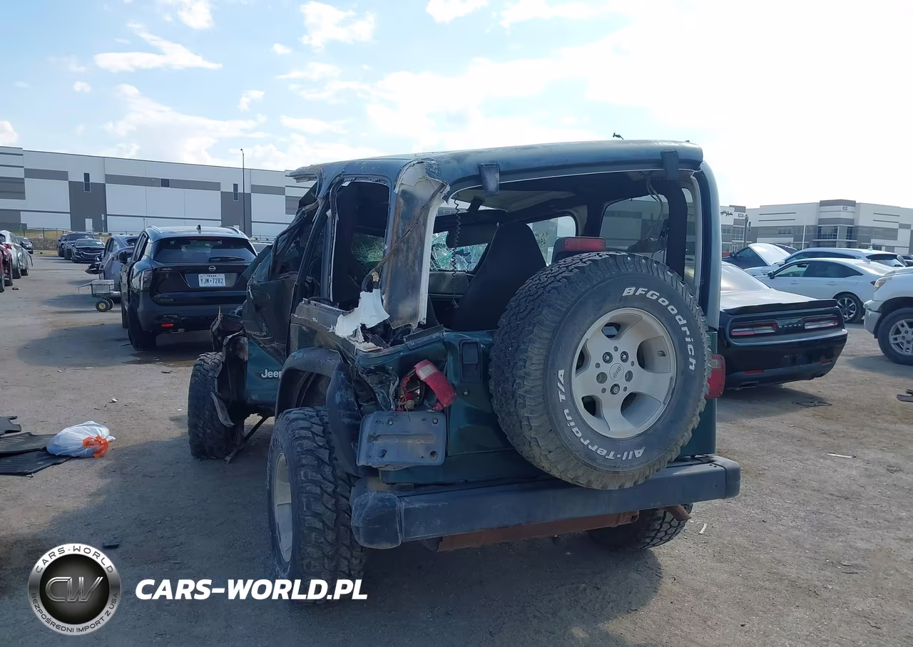 1999 Jeep Wrangler Sport VIN:1J4FY19S0XP456198 - 3