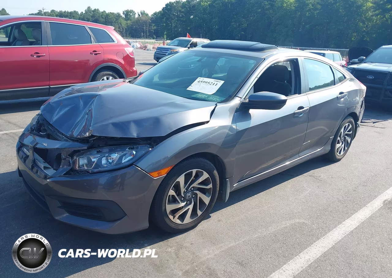 2016 Honda Civic Ex VIN:2HGFC2F73GH506172 - 2