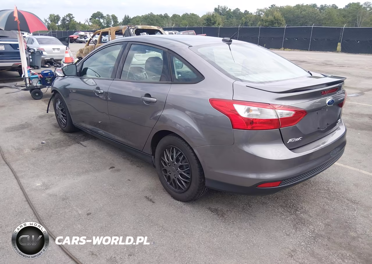 2014 Ford Focus Se VIN:1FADP3F22EL356596 - 3