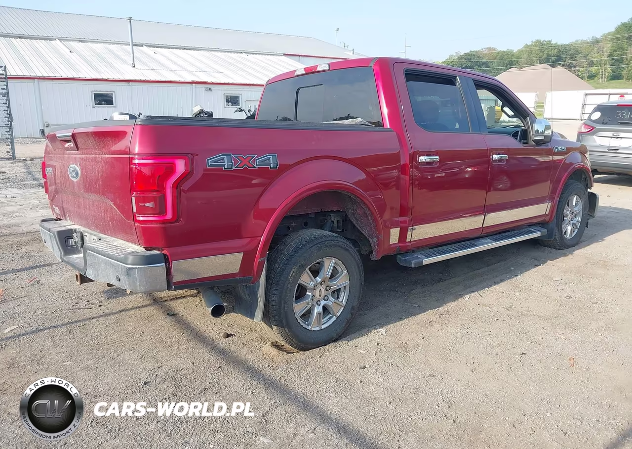 2017 Ford F-150 Lariat VIN:1FTEW1EF7HKD91980 - 4