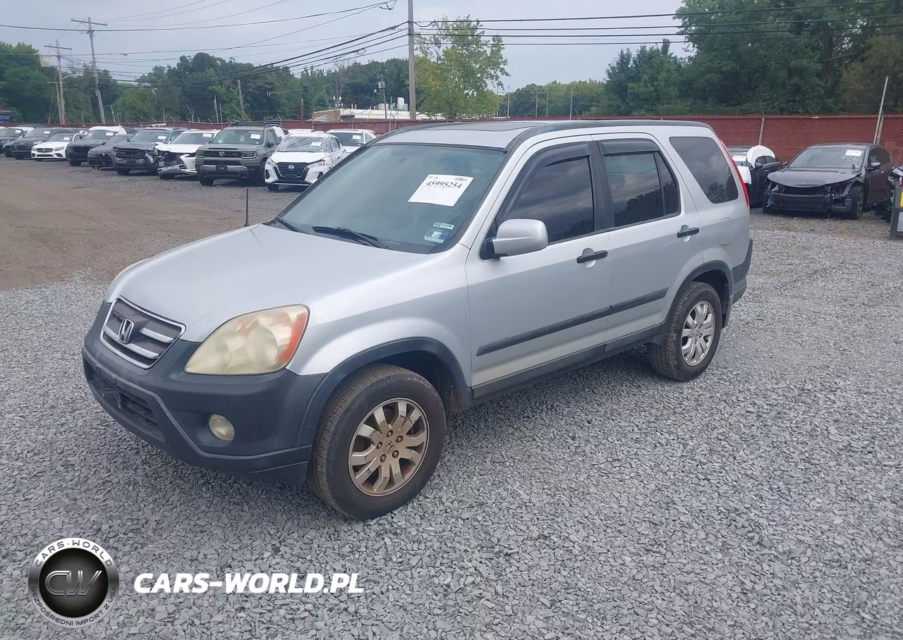 2005 Honda Cr-V Ex VIN:SHSRD78815U343836 - 2