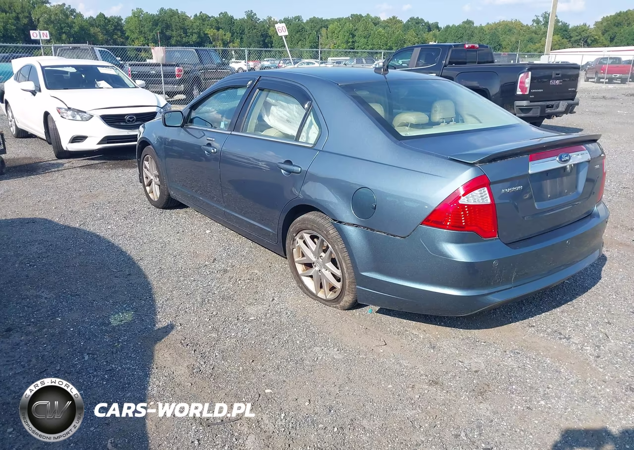 2012 Ford Fusion Sel VIN:3FAHP0JA8CR358298 - 3