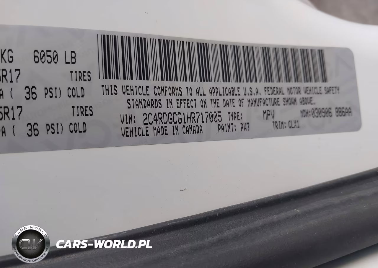 2017 Dodge Grand Caravan Sxt VIN:2C4RDGCG1HR717005 - 9