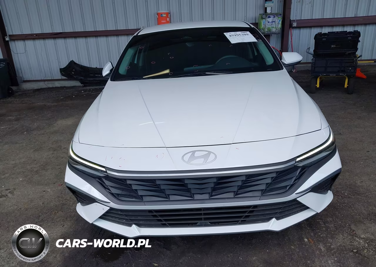 2025 Hyundai Elantra Hybrid Blue VIN:KMHLM4DJ3SU157959 - 12