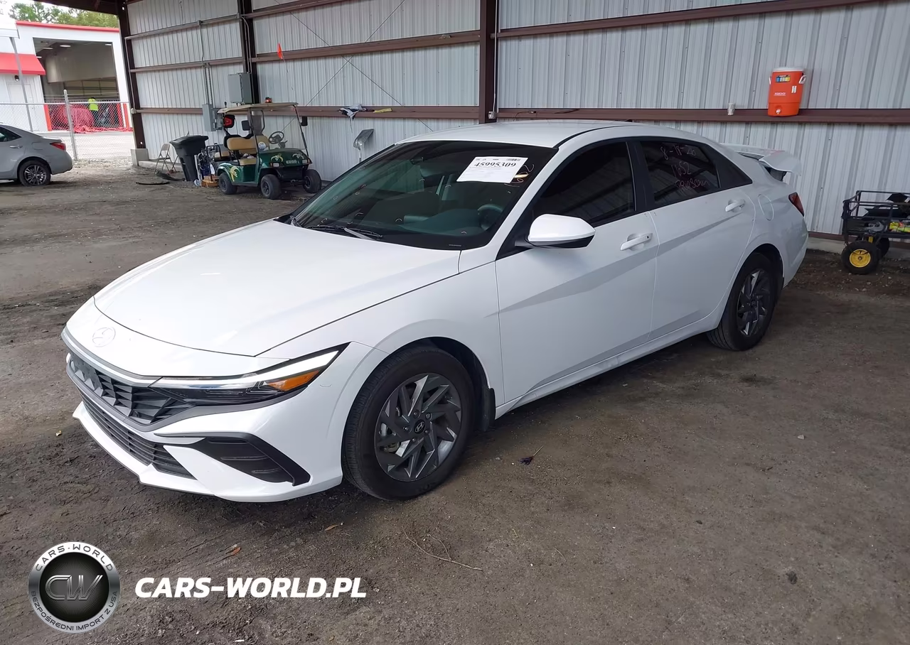 2025 Hyundai Elantra Hybrid Blue VIN:KMHLM4DJ3SU157959 - 2