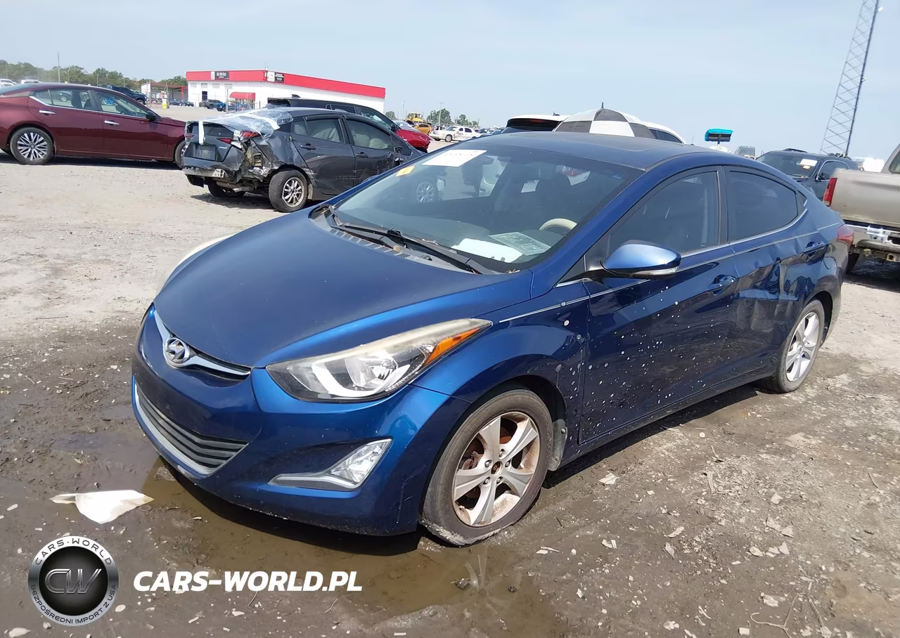 2016 Hyundai Elantra Value Edition VIN:5NPDH4AE3GH735774 - 2