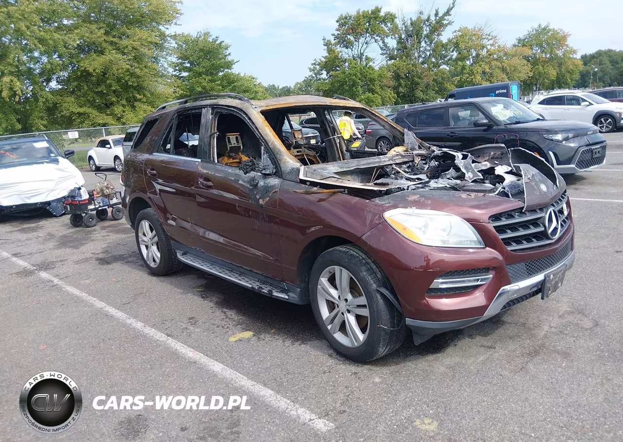 2014 Mercedes-Benz Ml 350 4Matic VIN:4JGDA5HB4EA306987 - 1