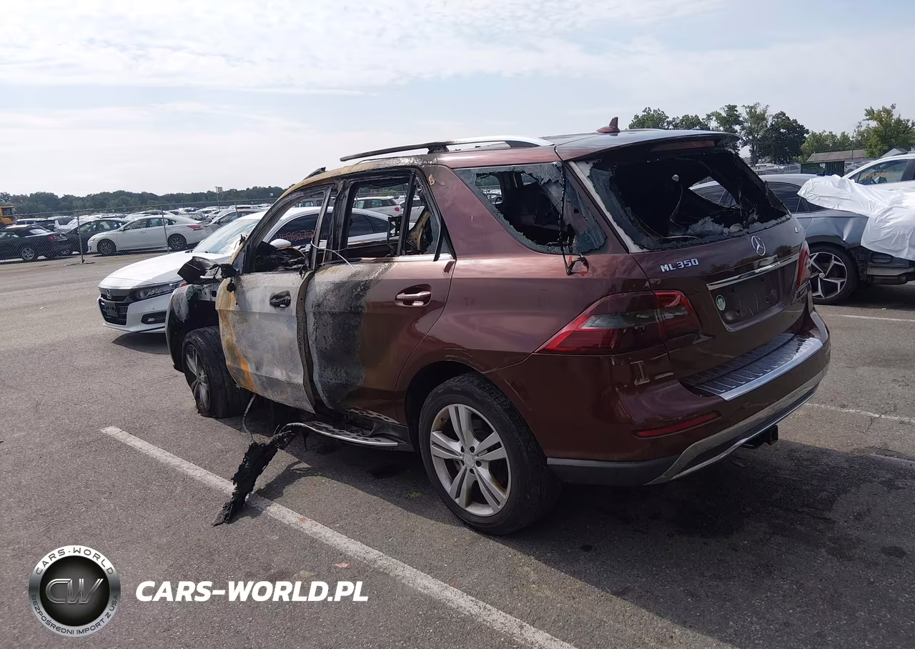 2014 Mercedes-Benz Ml 350 4Matic VIN:4JGDA5HB4EA306987 - 3