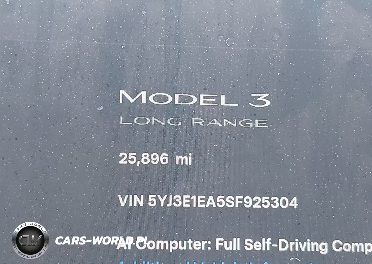 2025 Tesla Model 3 Long Range Rear-Wheel Drive-Standard Rear-Wheel Drive VIN:5YJ3E1EA5SF925304 - 14