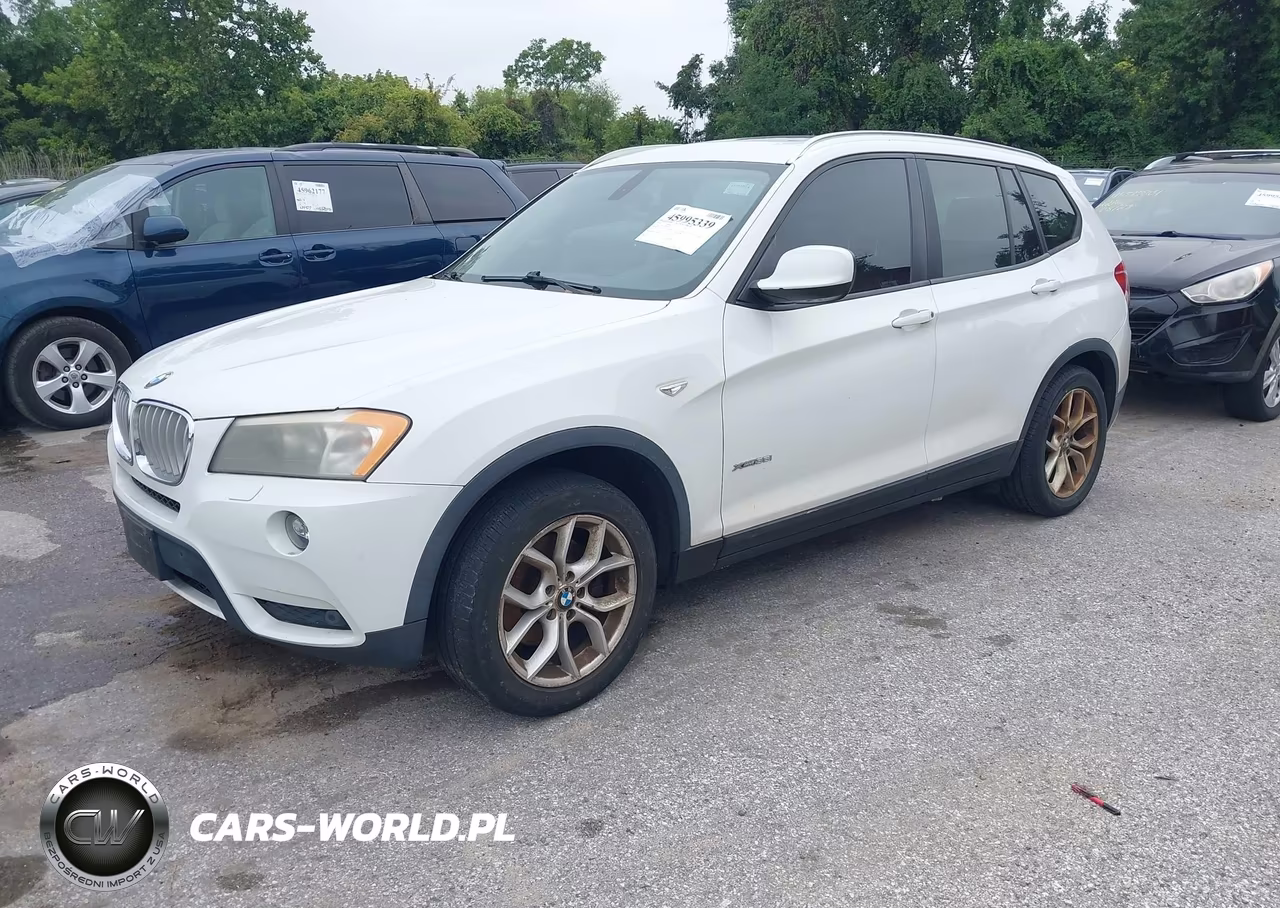 2011 BMW X3 xDrive35I VIN:5UXWX7C55BL734929 - 2