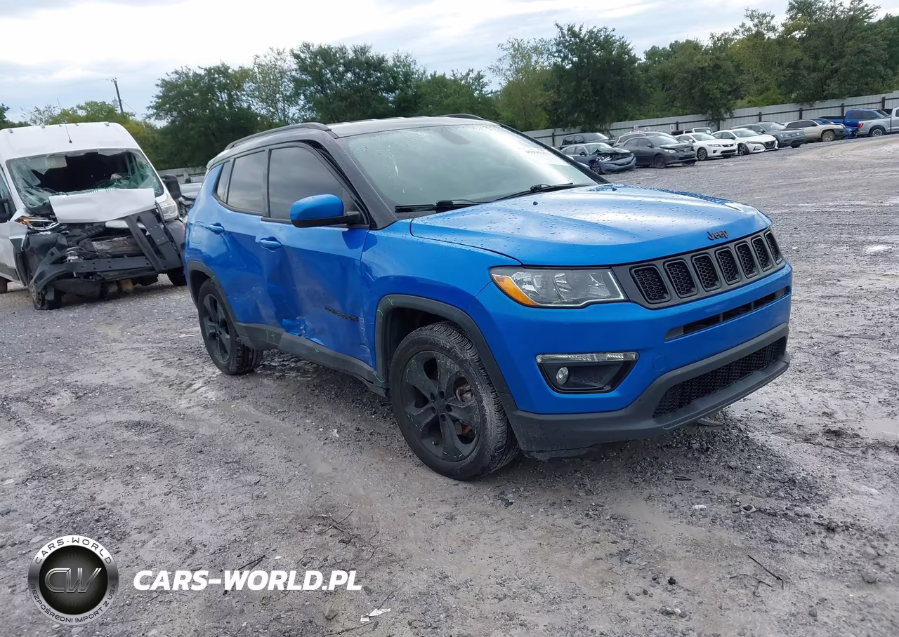 2021 Jeep Compass Altitude Fwd VIN:3C4NJCBB9MT555881 - 1