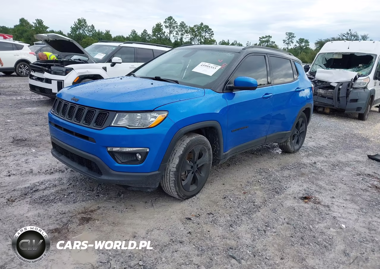 2021 Jeep Compass Altitude Fwd VIN:3C4NJCBB9MT555881 - 2