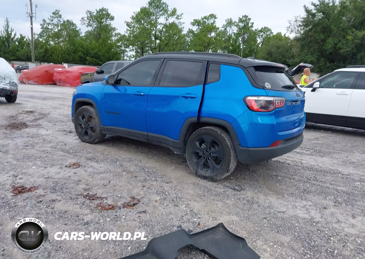 2021 Jeep Compass Altitude Fwd VIN:3C4NJCBB9MT555881 - 3