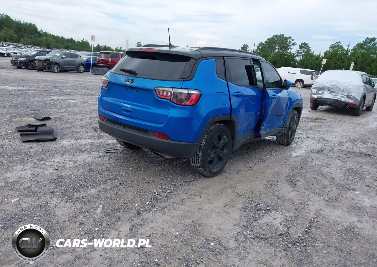 2021 Jeep Compass Altitude Fwd VIN:3C4NJCBB9MT555881 - 4