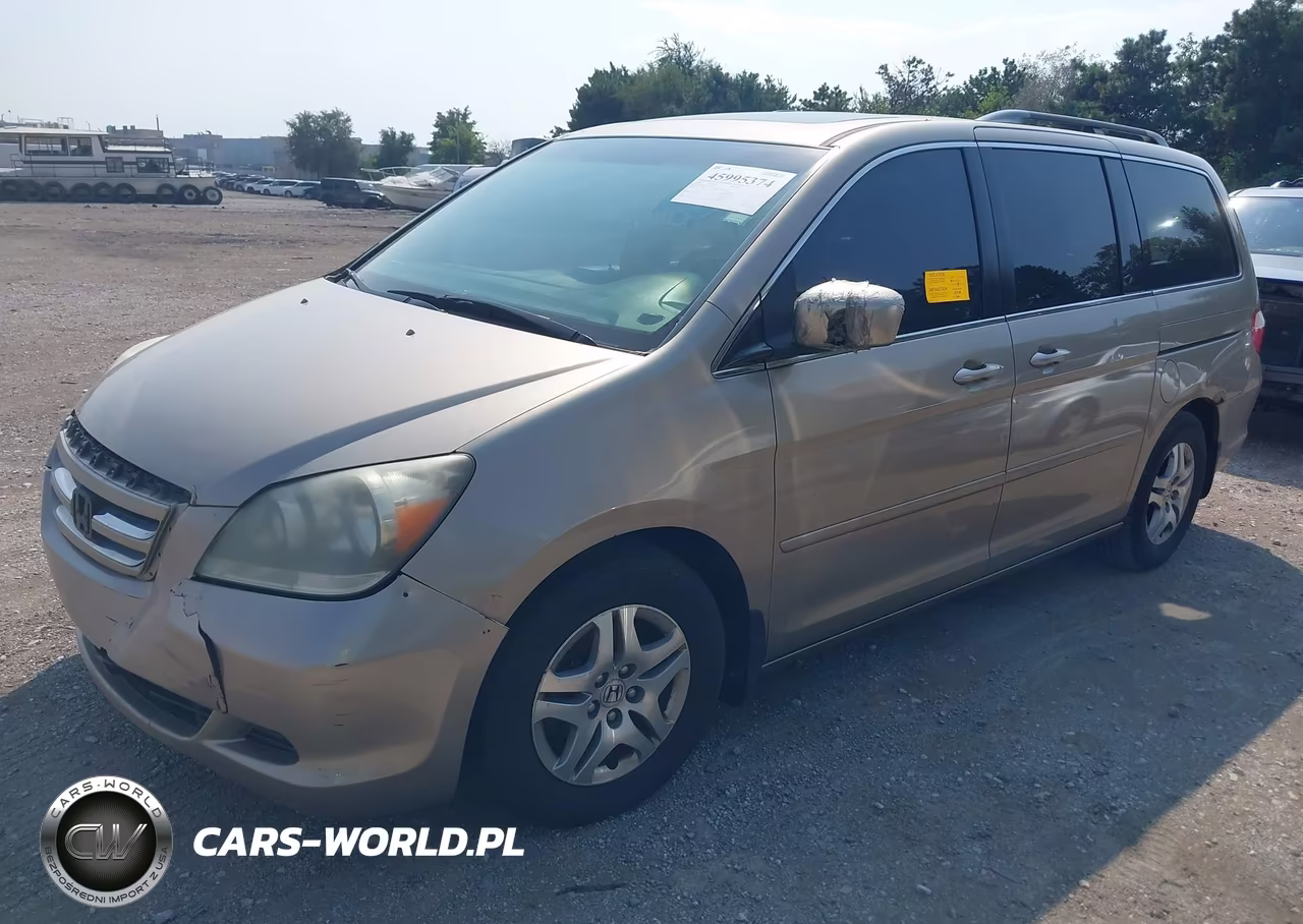 2005 Honda Odyssey Ex-L VIN:5FNRL38755B132617 - 2