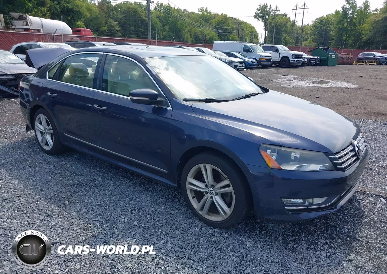 2013 Volkswagen Passat 2.0L Tdi Se VIN:1VWBN7A32DC026399 - 1