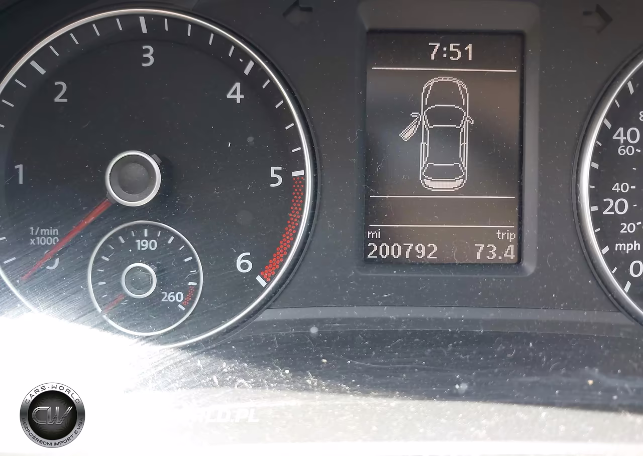 2013 Volkswagen Passat 2.0L Tdi Se VIN:1VWBN7A32DC026399 - 15
