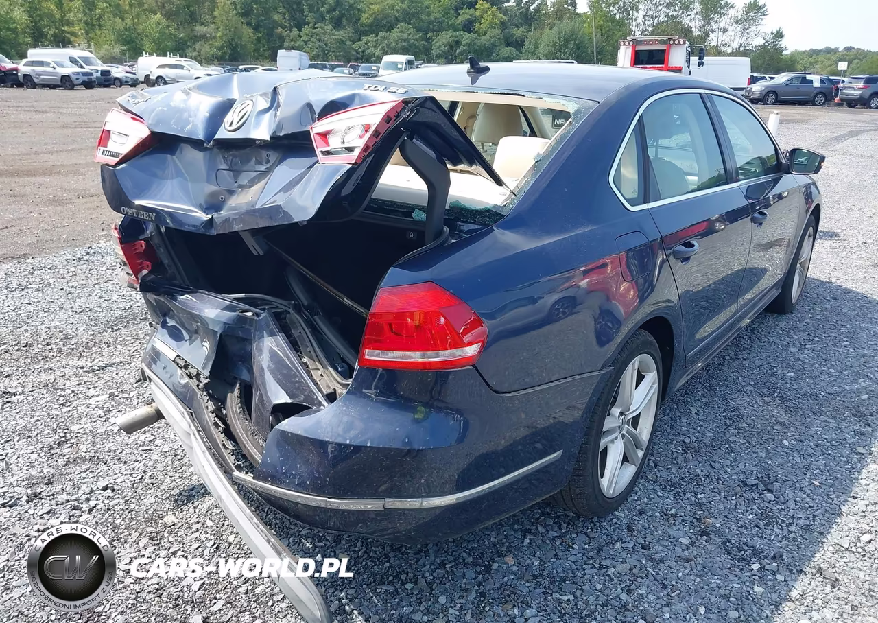 2013 Volkswagen Passat 2.0L Tdi Se VIN:1VWBN7A32DC026399 - 17